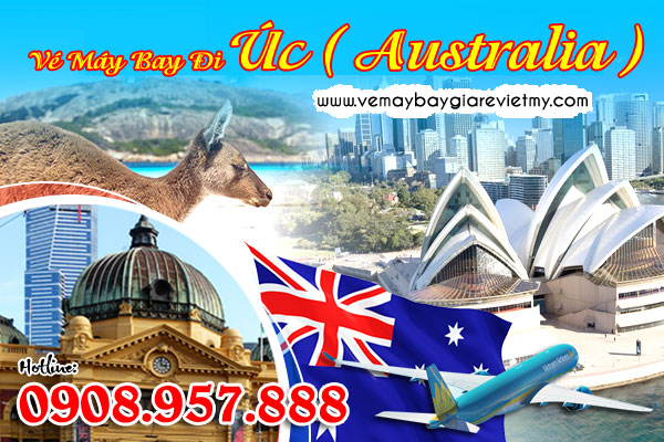 Vé máy bay đi Úc Australia