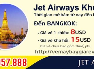 Khuyến mãi cực sốc đi Bangkok cùng Đại lý vé máy bay Việt Mỹ Quận 1
