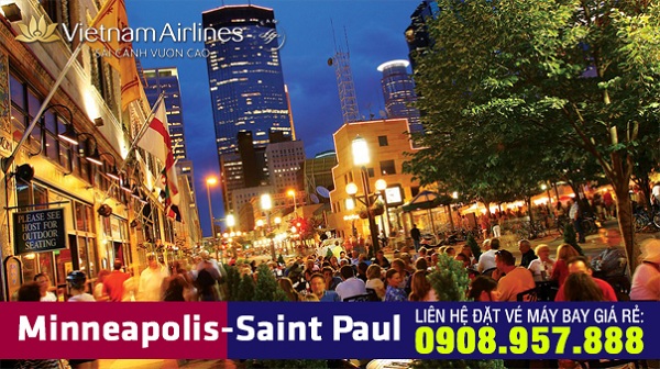 Vietnam Airlines khuyến mãi vé đi Minneapolis-St Paul Minnesota Hoa Kỳ