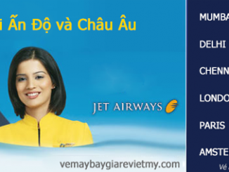 Jet Airways khuyến mãi vé rẻ đi Châu Âu và Ấn Độ