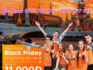Jetstar khuyến mãi săn vé 11.000 vnd ngày Black Friday