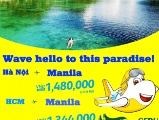 Khuyến mãi đi Manila của hãng cebu pacific
