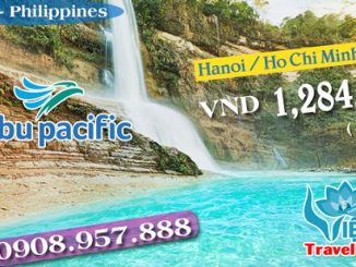 Cebu Pacific khuyến mãi vé giá rẻ đi Manila