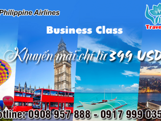 Bay thương gia giá rẻ hãng Philippines Airlines