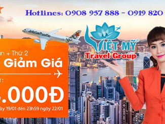 Khuyến mãi cuối tuần và thứ 2 giá sốc của Jetstar