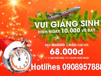 Vui Giáng Sinh vi vu cùng Jetstar giá rẻ