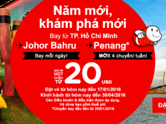 Du lịch giá rẻ, cùng nhiều hành trình mới lạ với vé máy bay AirAsia