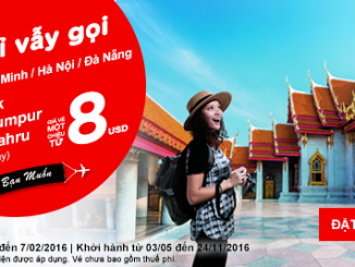 Kỳ nghỉ vẫy gọi cùng hành trình bay giá rẻ của AirAsia