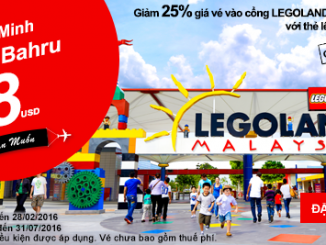 Tuần mới, khuyến mãi mới, cùng nhiều chuyến bay giá rẻ đến Johor Bahru