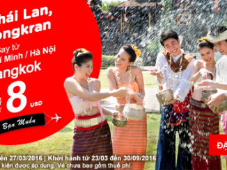 AirAsia Ưu Đãi Vé Máy Bay Giá Rẻ Đi Thái Lan