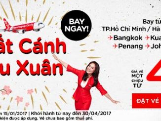 Cất Cánh Du Xuân, bay cùng AirAsia
