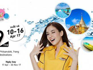 Khuyến mãi hàng tuần của hãng Nok Air