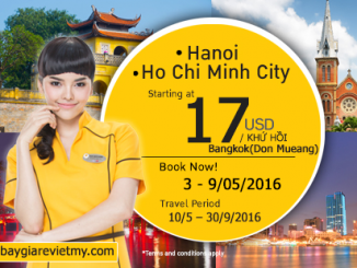 Đi Bangkok bay Nok Air