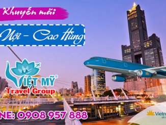 Khuyến mãi Vietnam Airlines Hà Nội đi Cao Hùng