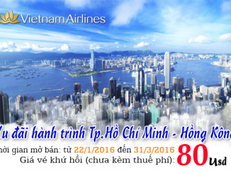 Bay đến Hồng Kông rẻ hơn khi đặt vé Đại lý vé máy bay Quận 7