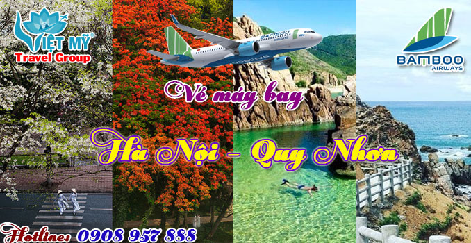 Vé máy bay Bamboo Airways Hà Nội Quy Nhơn giá rẻ