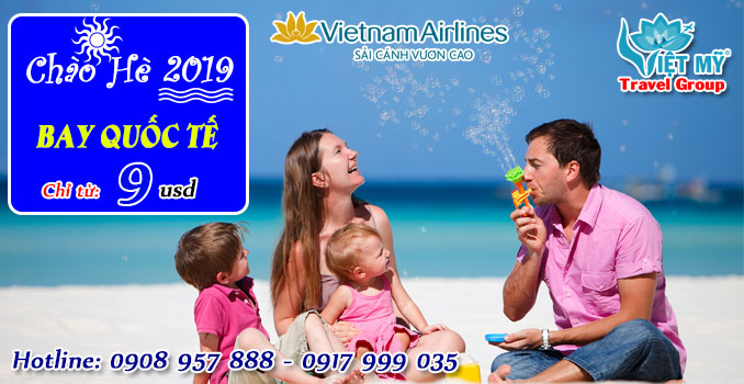Khuyến mãi chào hè quốc tế Vietnam Airlines
