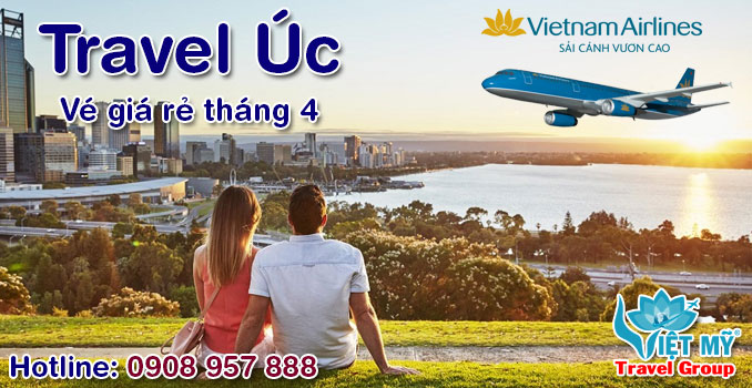Vé máy bay đi Úc tháng 4  Vietnam Airlines