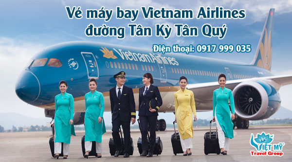  Vé máy bay Vietnam Airlines đường Tân Kỳ Tân Quý quận Tân Phú